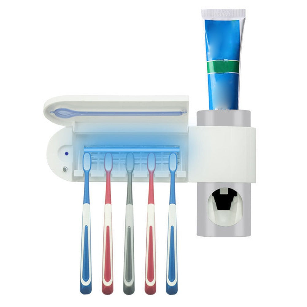 UV toothbrush sterilizer Toothpaste holder