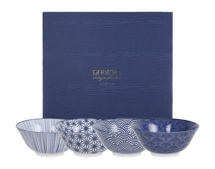 Juego de cuencos Nippon Blue Tokyo Design Studio