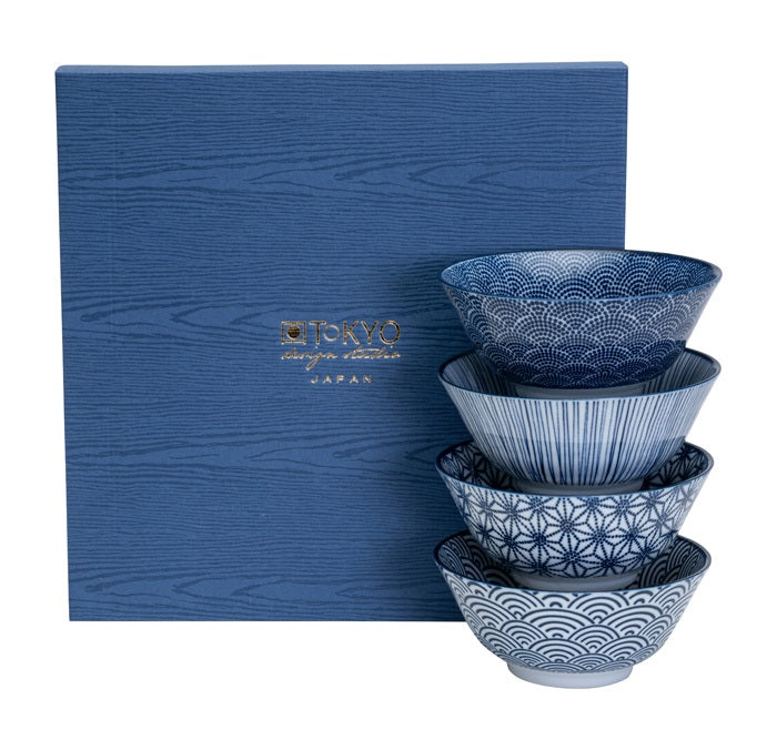 Juego de cuencos Nippon Blue Tokyo Design Studio