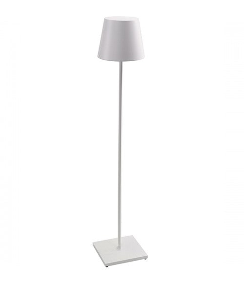Lampada da Terra/Tavolo Senza Fili Poldina Pro XXL Bianco