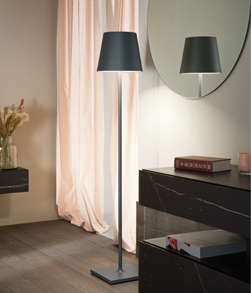 Lampada da Terra/Tavolo Senza Fili Poldina Pro XXL Bianco