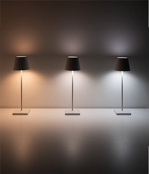 Lampada da Tavolo Senza Fili Poldina Pro Blu Avio