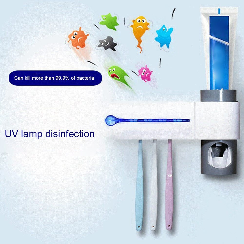 UV toothbrush sterilizer Toothpaste holder