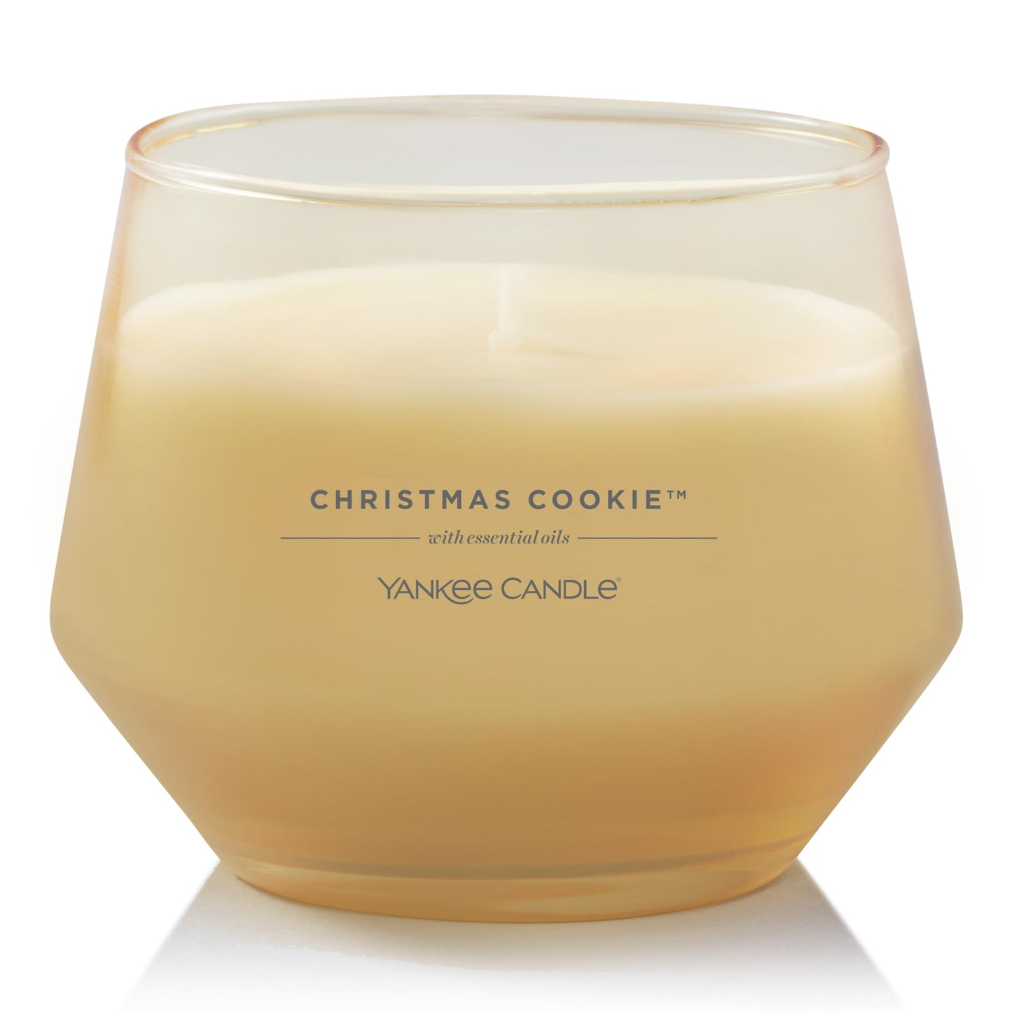 Yankee Candle Studio Candele profumate | Chrsitmas Cookie|Candele di lunga durata: 35-50 ore| Elegante design in vetro con cera viola| Regalo per le donne, regali per le mamme, regali di nozze