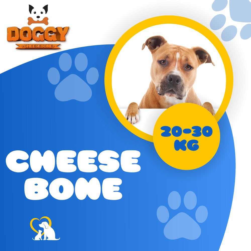 3 Masticativi Naturali dell'Himalaya, Snack per cani, cheese bones, taglia XL