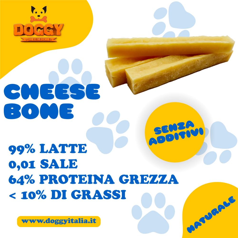 3 Masticativi Naturali dell'Himalaya, Snack per cani, cheese bones, taglia XL