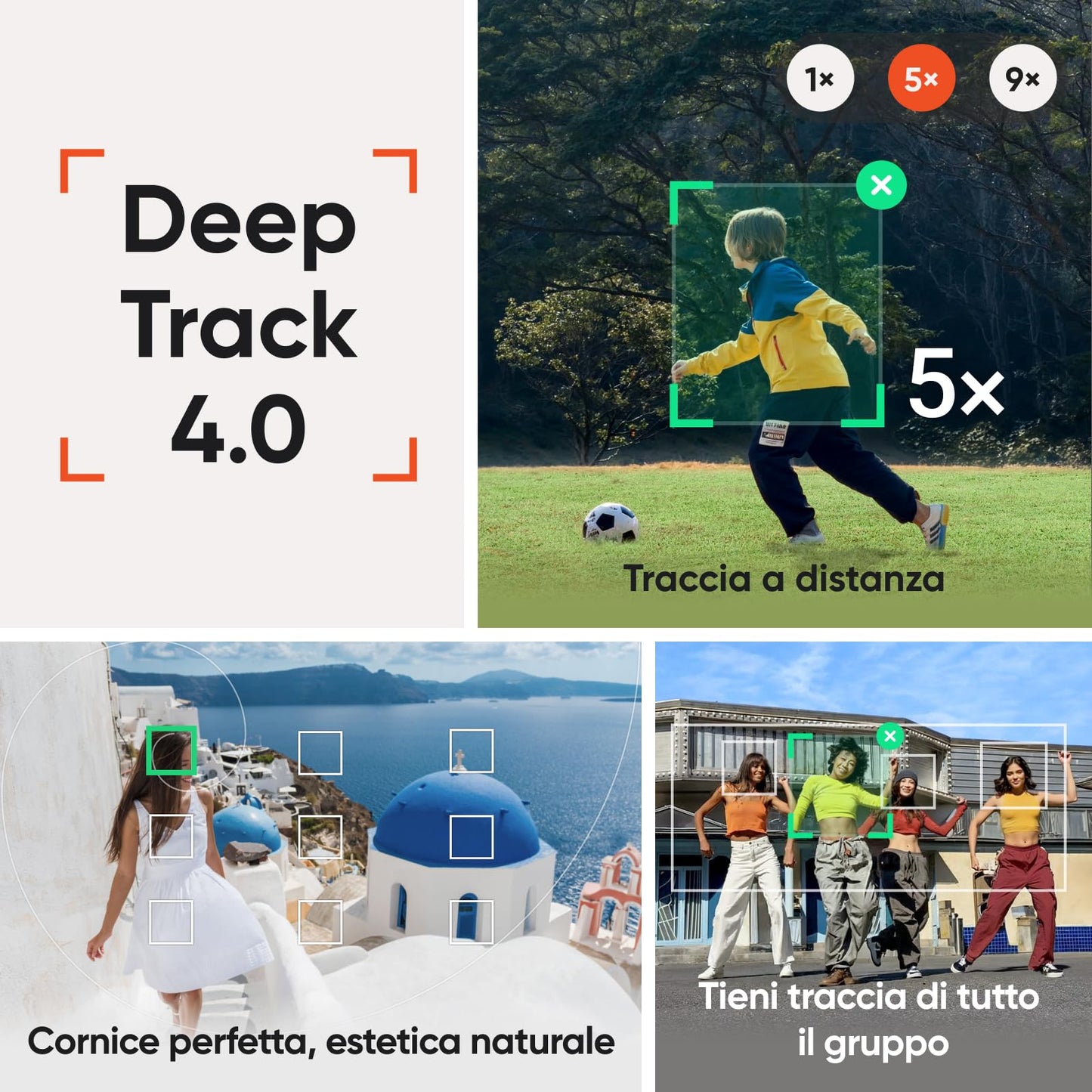 Insta360 Flow 2 Pro Grigio-Gimbal per smartphone AI, tracciamento con Apple DockKit, tracciamento multi-persona, treppiede e selfie stick incorporati, stabilizzatore portatile per iPhone/Android