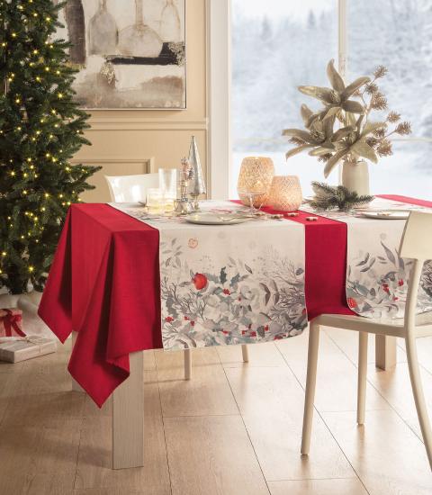 Tovaglia Runner Antimacchia 50x155 L'Oca Nera