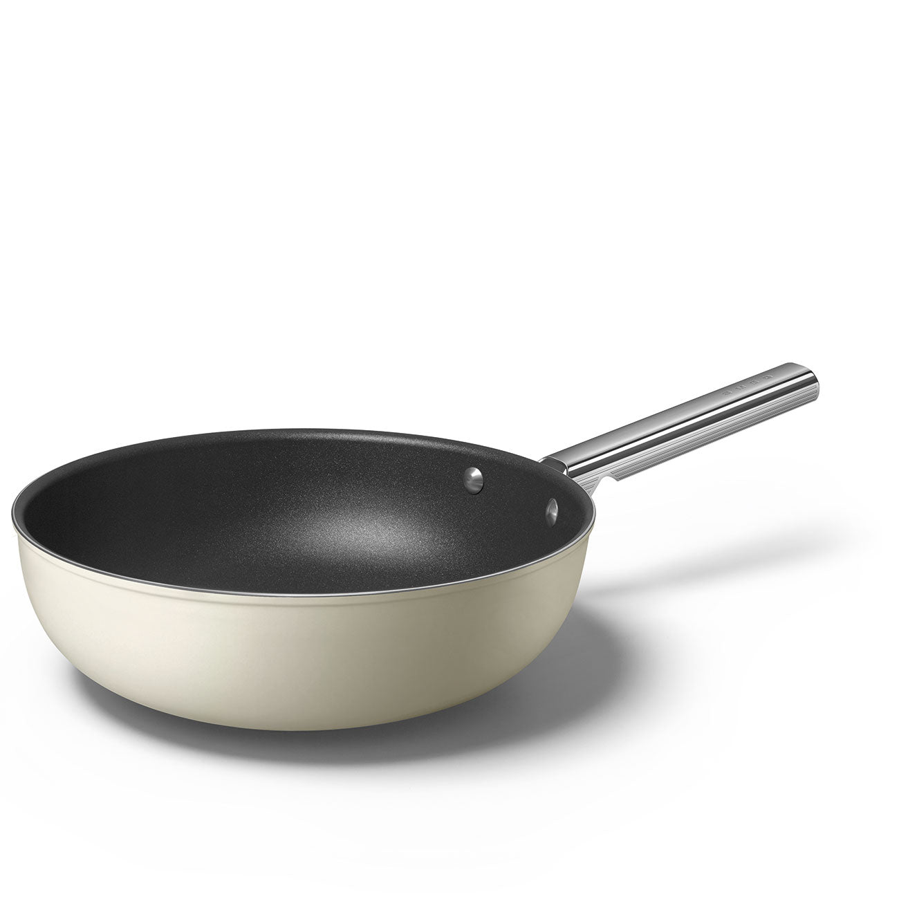 Batería de cocina Smeg Wok estilo años 50