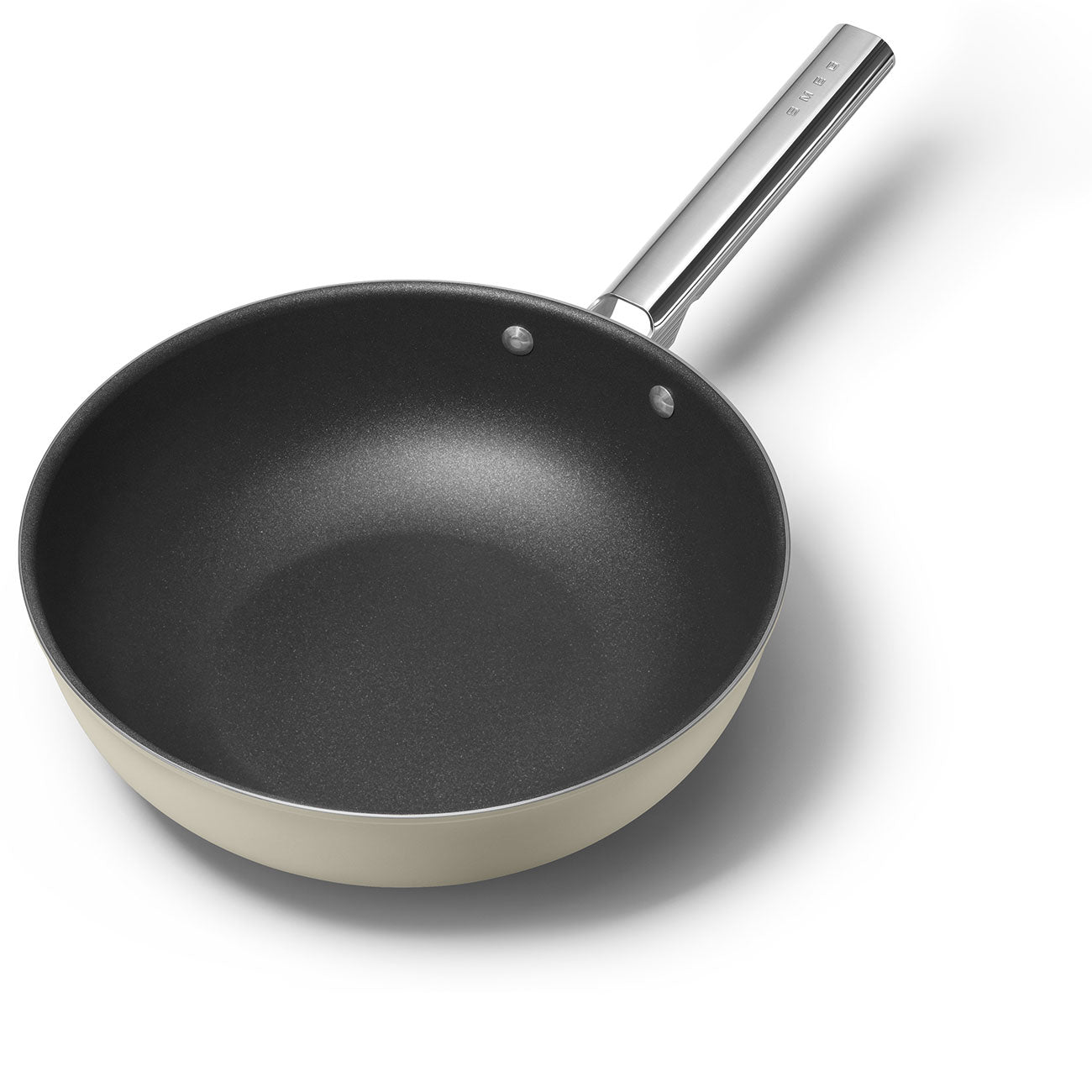 Batería de cocina Smeg Wok estilo años 50