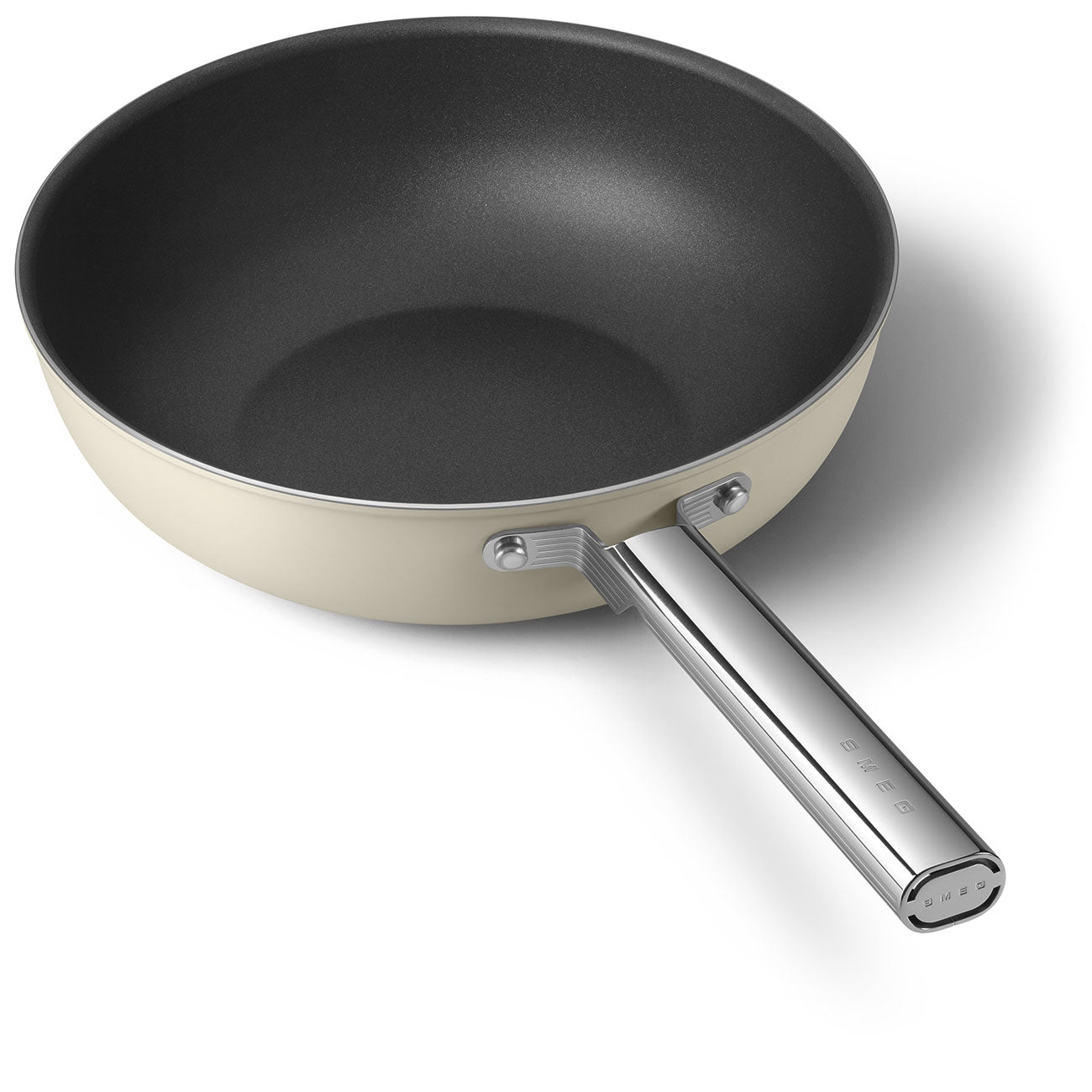 Batería de cocina Smeg Wok estilo años 50
