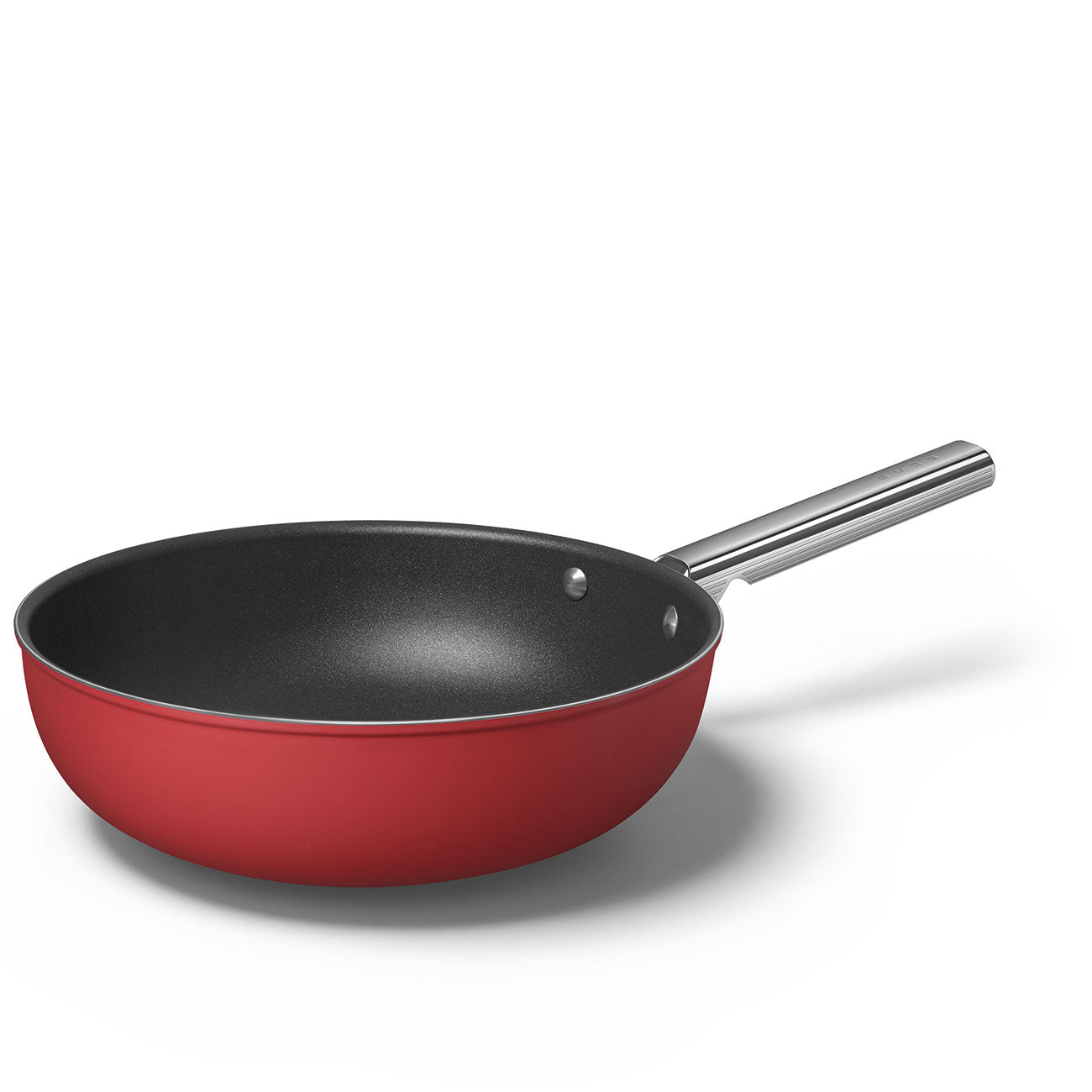 Batería de cocina Smeg Wok estilo años 50