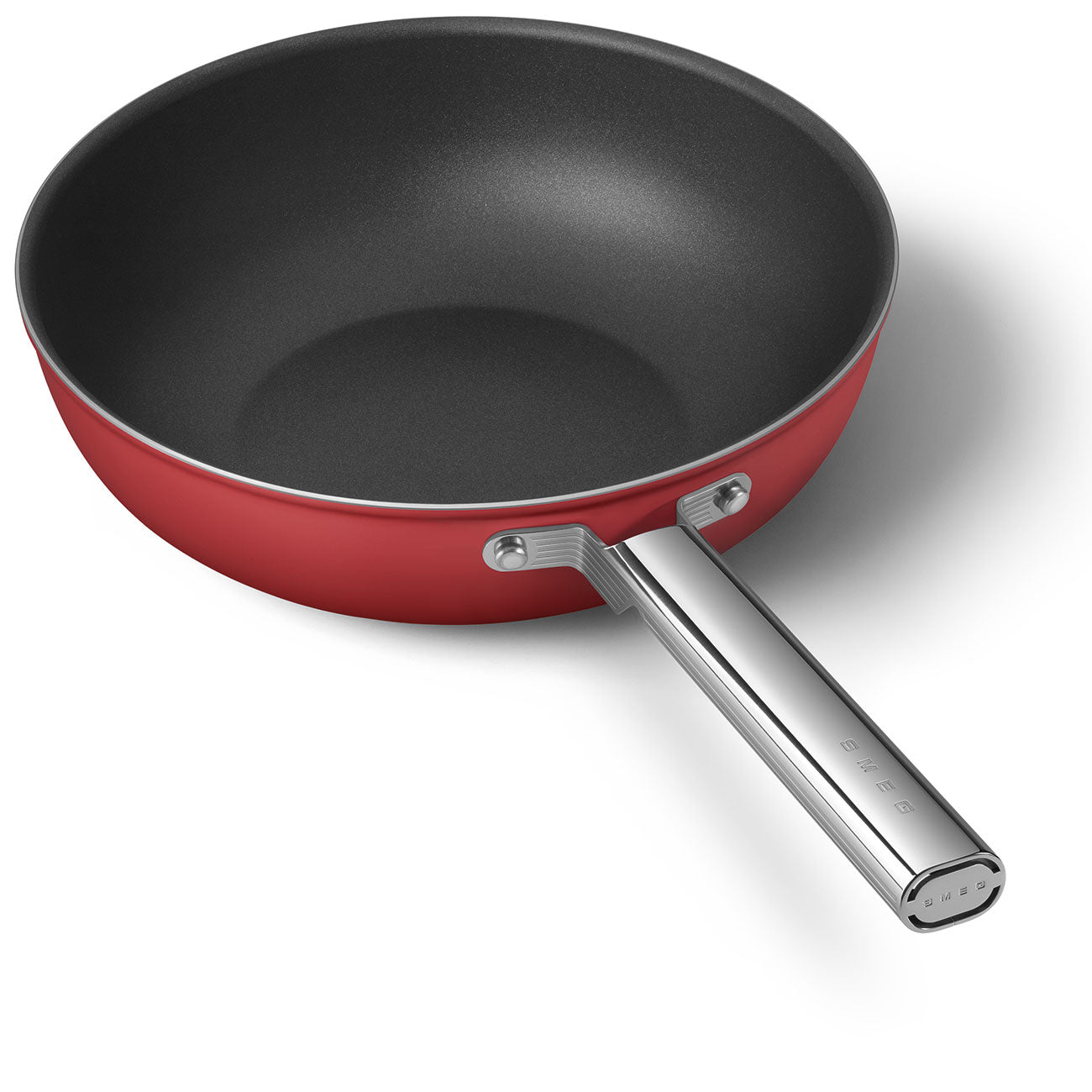 Batería de cocina Smeg Wok estilo años 50