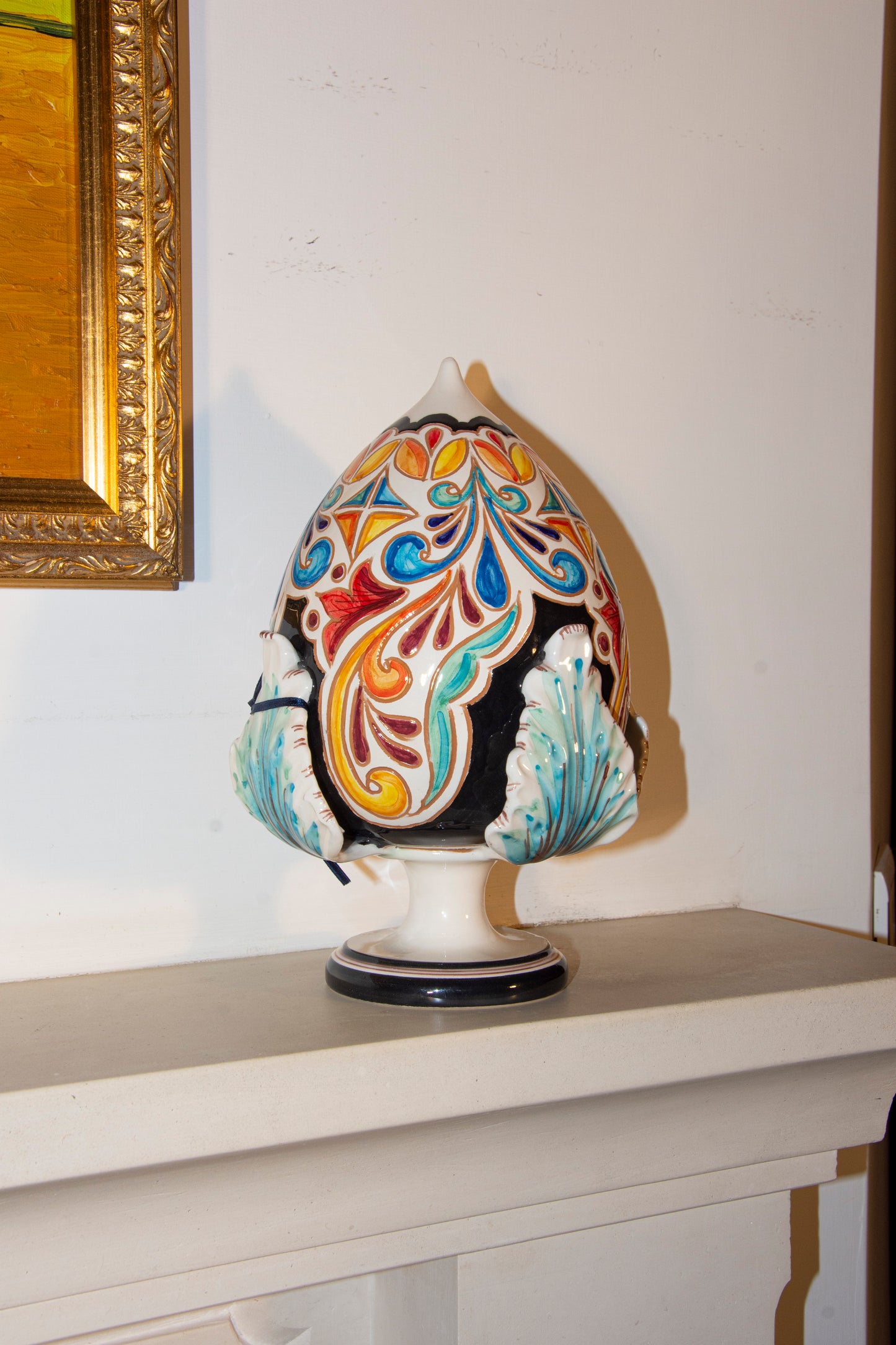 Pumo in ceramica pezzo unico