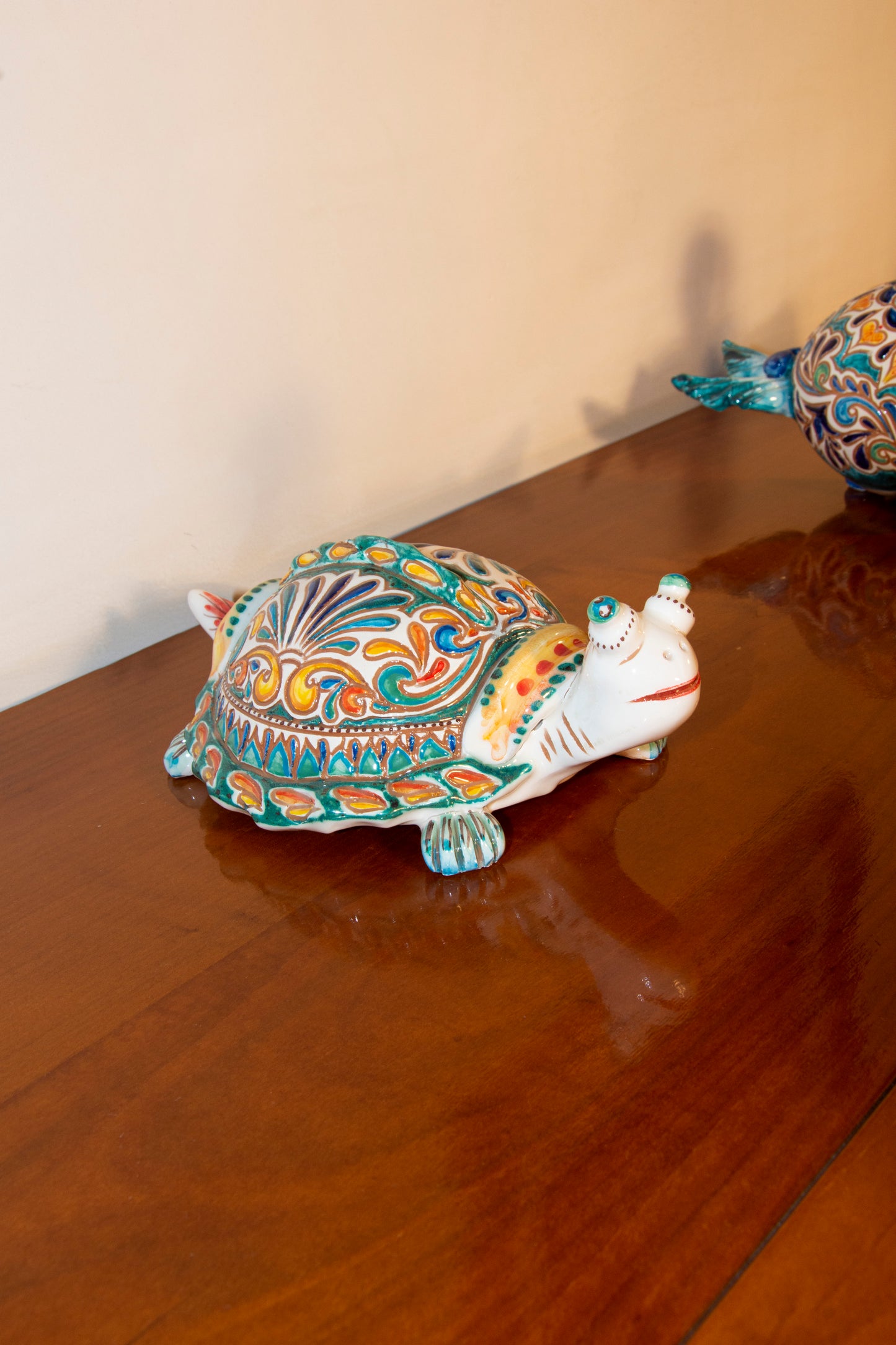 Tartaruga in ceramica pezzo unico