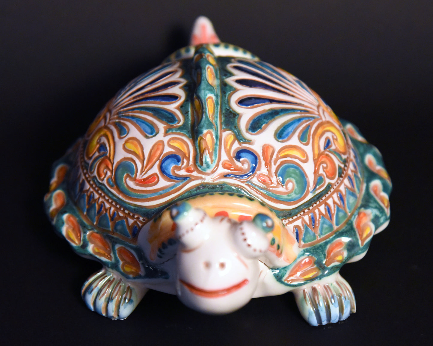 Tartaruga in ceramica pezzo unico