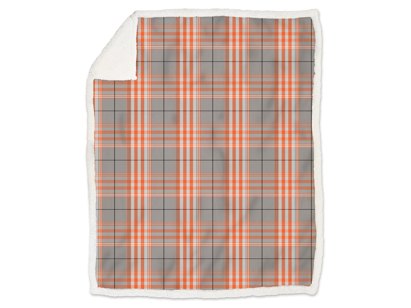 Plaid Morbidotto Light Boston in Pile 130x160 Daunex