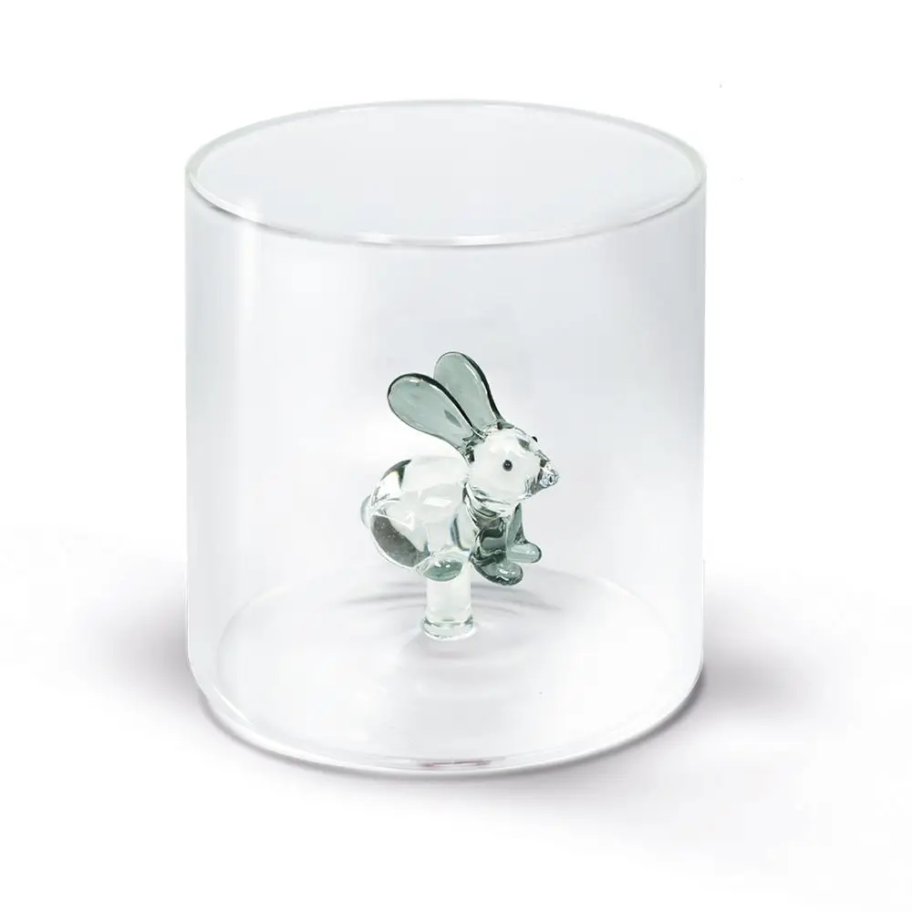 WD Lifestyle Glass Figures in Glass Animal Subjects