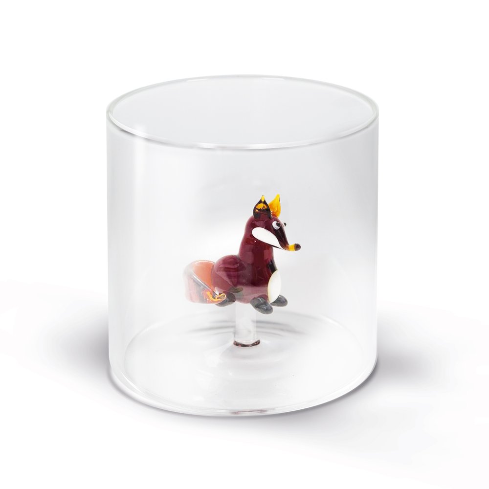 WD Lifestyle Glass Figures in Glass Animal Subjects