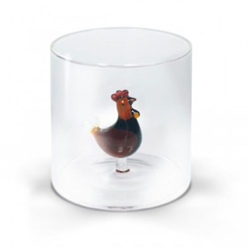 WD Lifestyle Glass Figures in Glass Animal Subjects
