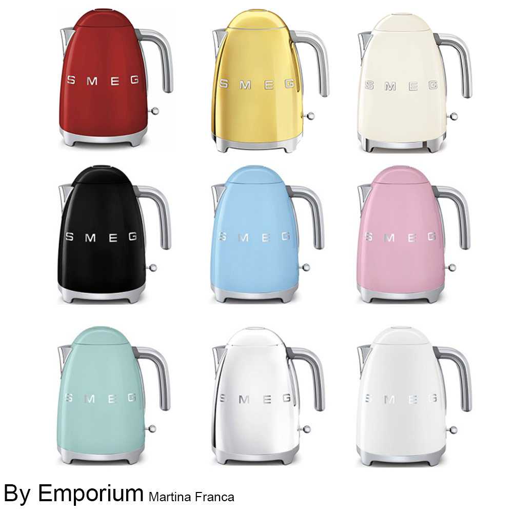 Smeg electric kettle non-slip base, water level indicator, 1.7 L