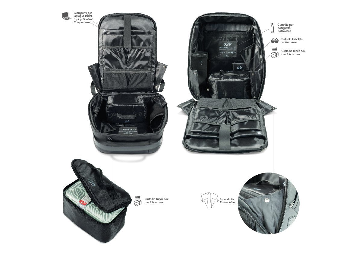 Mochila antirrobo para portátil City Life WD Lifestyle