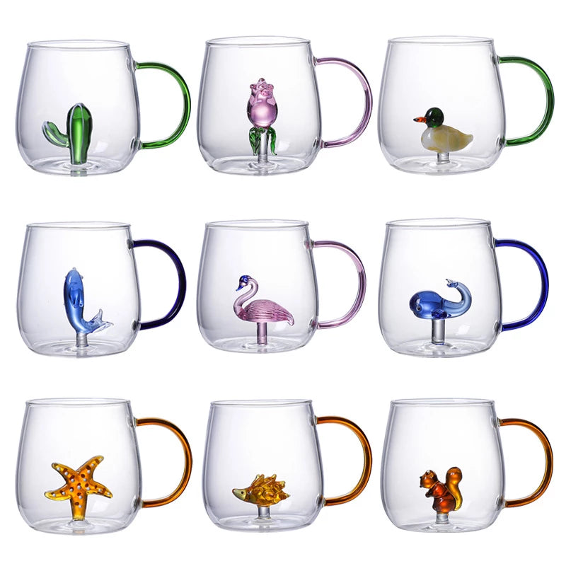 Tazze Soggetti Animali 3D Fortuna