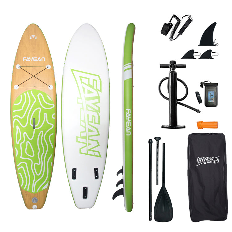 Tabla Hinchable Bamboo Stand Up Paddle SUP 10'6"