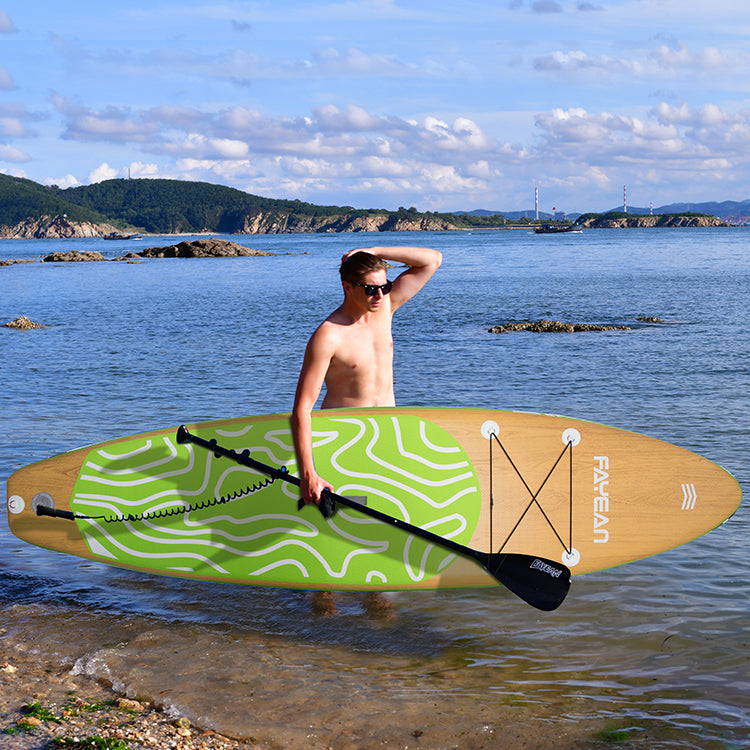 Tabla Hinchable Bamboo Stand Up Paddle SUP 10'6"