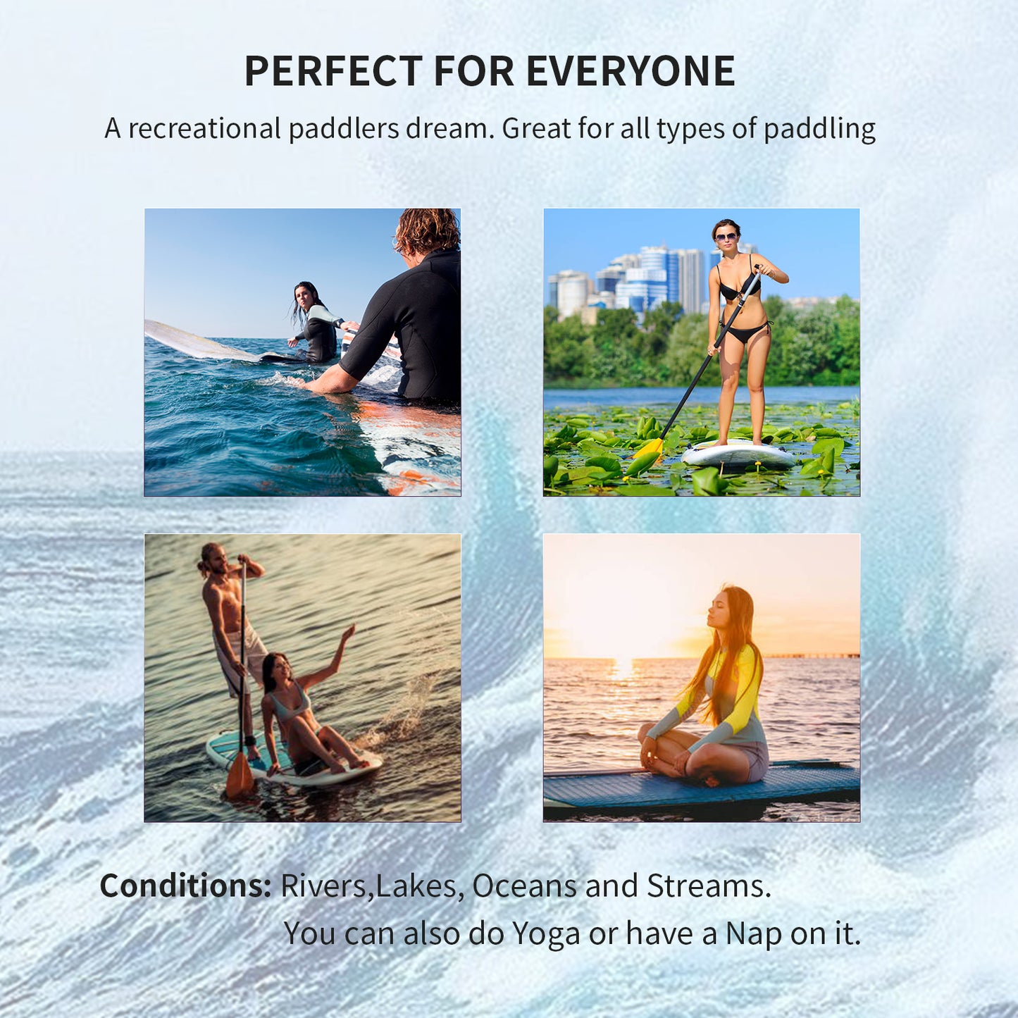 Tabla Hinchable Ocean Stand Up Paddle SUP 10'6"