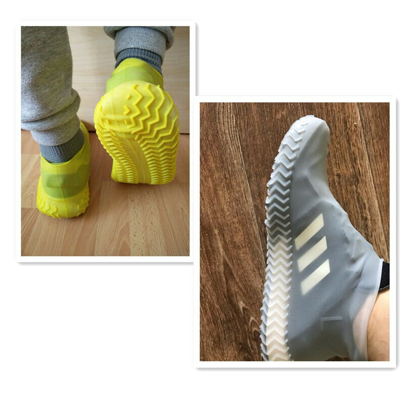 Cubrezapatos de silicona flexible e impermeable