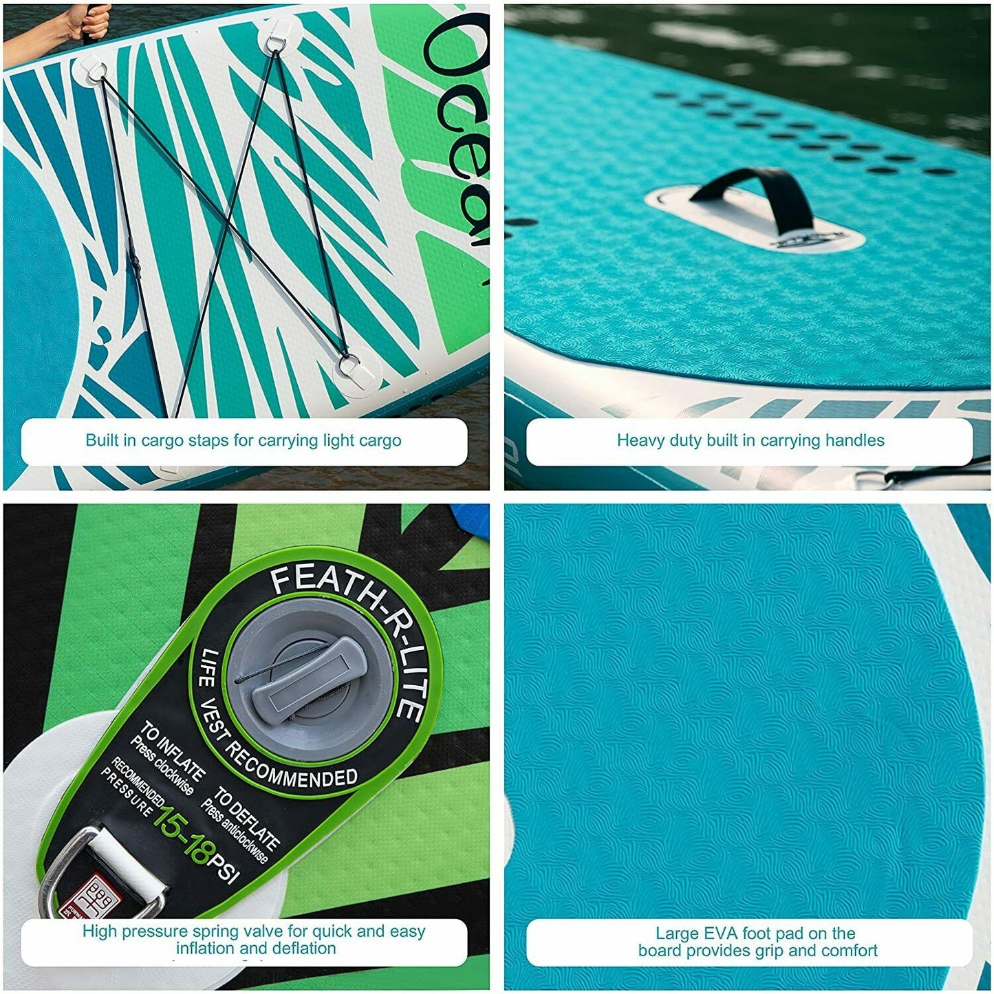 Tabla Hinchable Ocean Stand Up Paddle SUP 10'6"