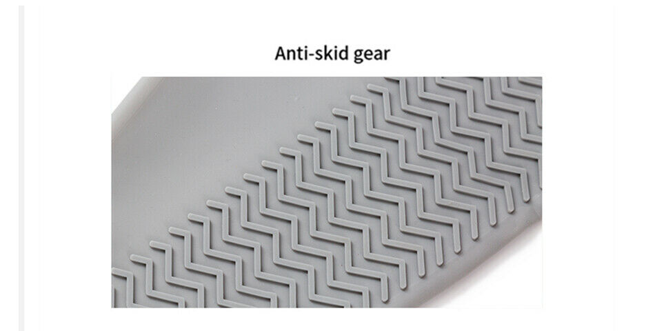 Cubrezapatos de silicona flexible e impermeable