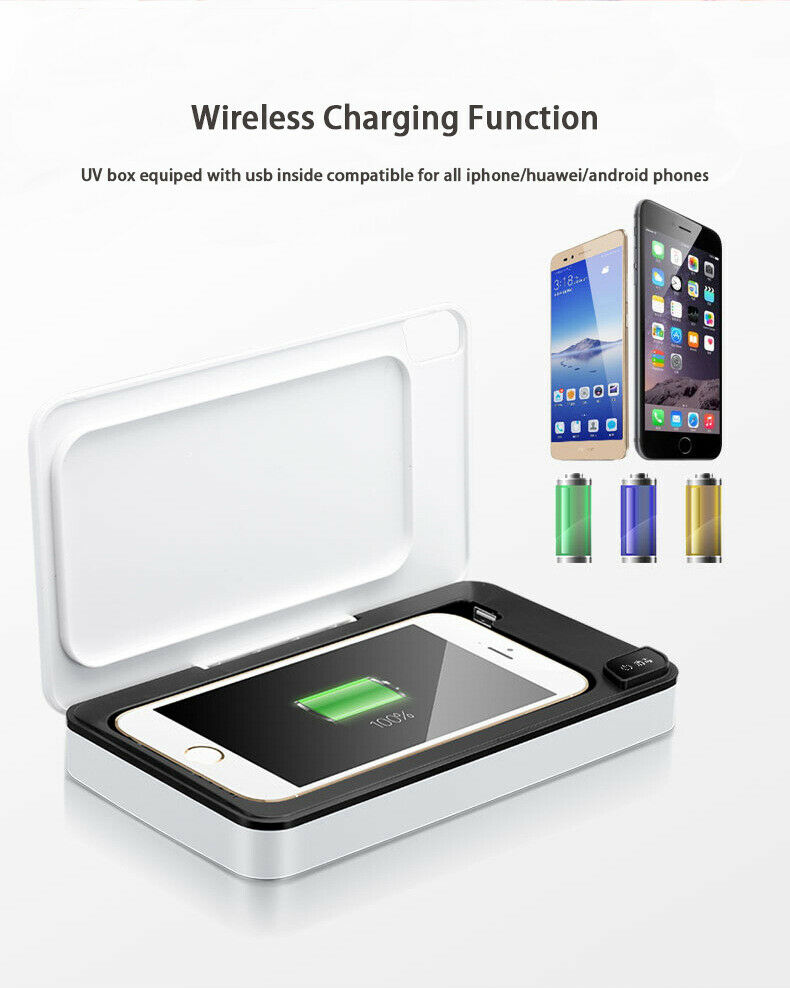 Esterilizador de caja USB portátil con lámpara UV