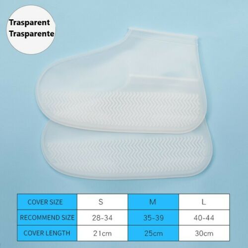 Cubrezapatos de silicona flexible e impermeable