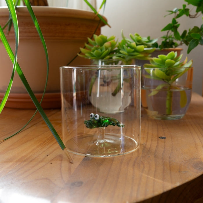 WD Lifestyle Glass Figures in Glass Animal Subjects