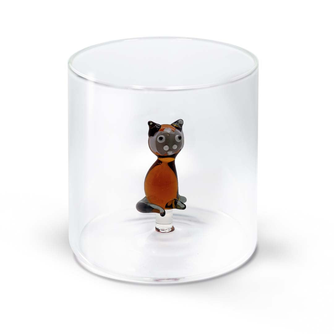 WD Lifestyle Glass Figures in Glass Animal Subjects