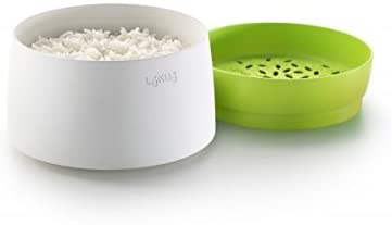 Cuoci riso Lèkuè in plastica con coperchio