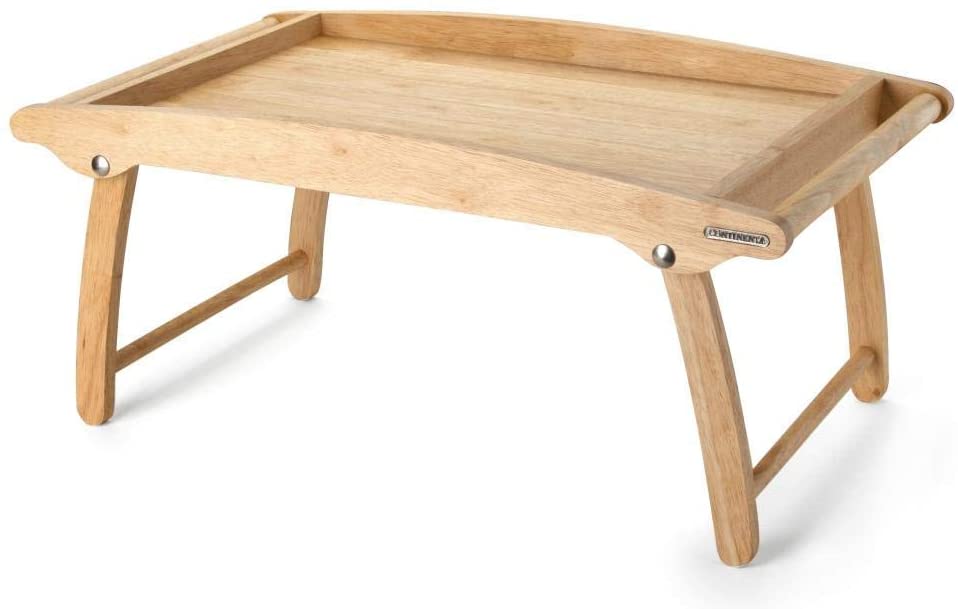 Bandeja de mesa de cama de madera Continenta