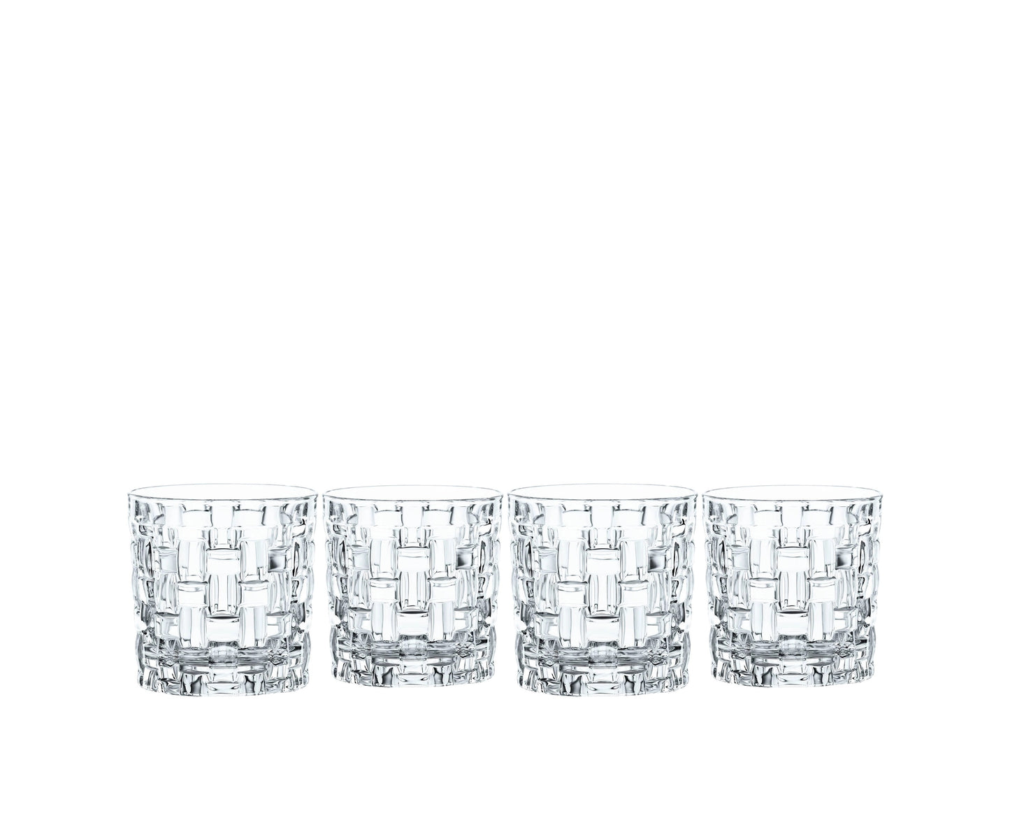 Nachtmann Nova Bossa - Juego de 4 vasos de cristal (antiguos)