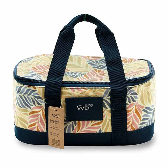 Bolsa de almuerzo térmica con estampado colorido WD Lifestyle