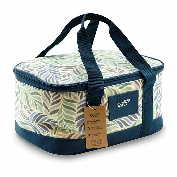 Bolsa de almuerzo térmica con estampado colorido WD Lifestyle