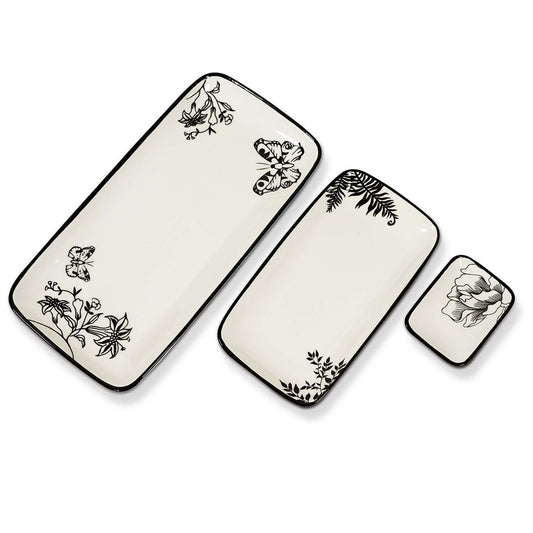 Set 3 Vassoi rettangolari Linea Pechino WD Lifestyle