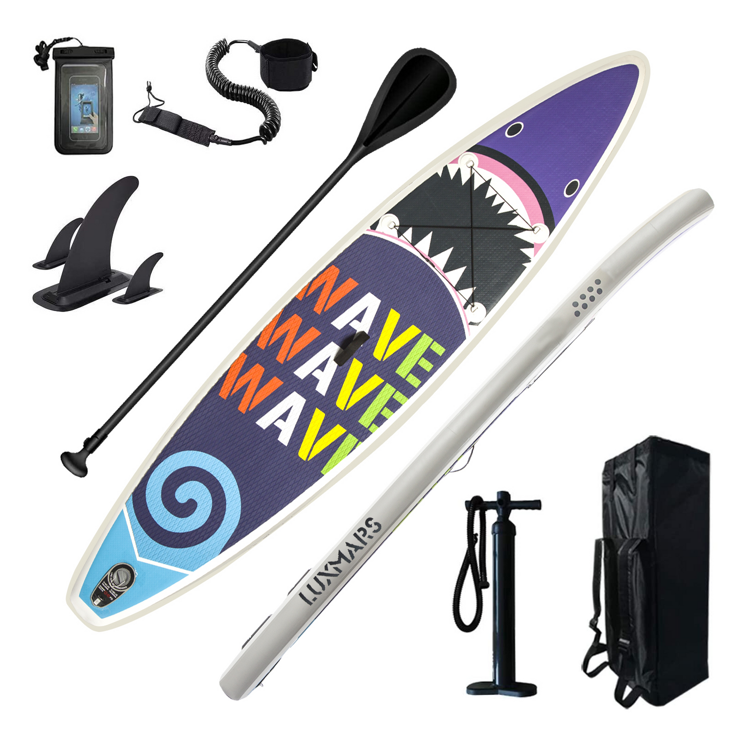 Tabla de Surf SUP "SHARK" Stand Up Paddle 10'5"