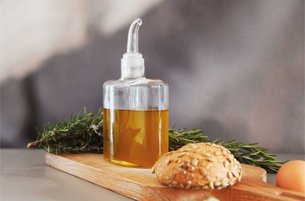 Aceitera Vinagrera Vinagre Frasco Vidrio WD Lifestyle