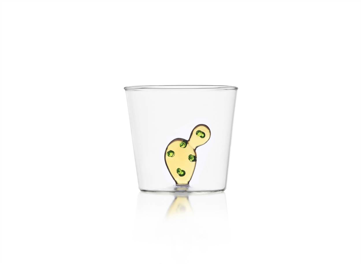 Desert Plants Glasses in Ichendorf Glass