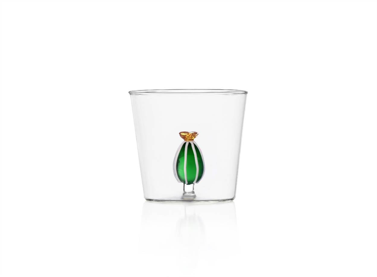 Desert Plants Glasses in Ichendorf Glass