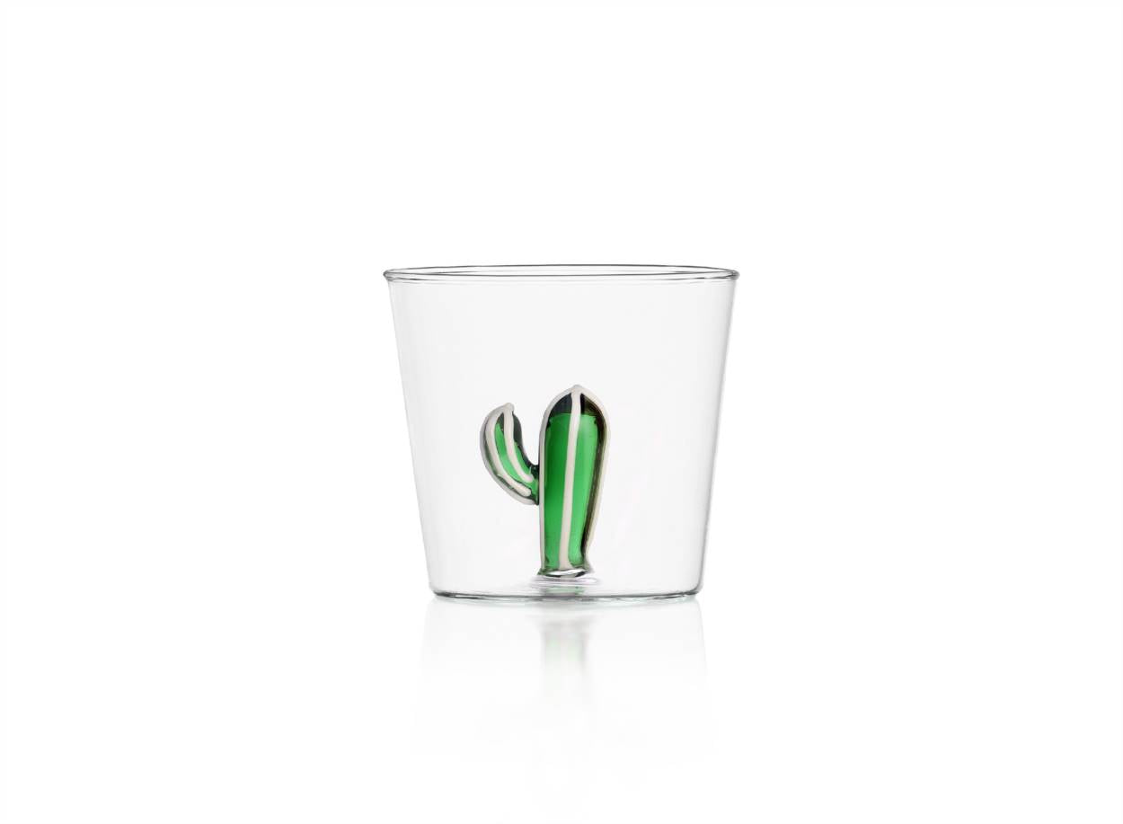 Desert Plants Glasses in Ichendorf Glass