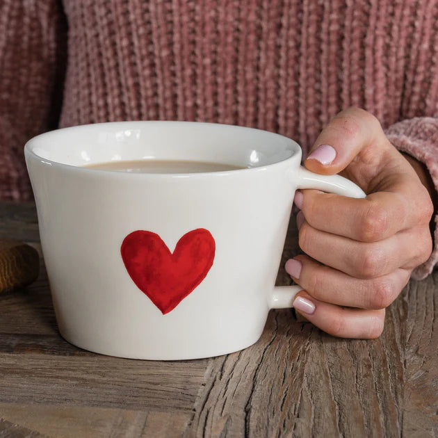 Juego de 2 Tazas de Desayuno de Gres Porcelánico