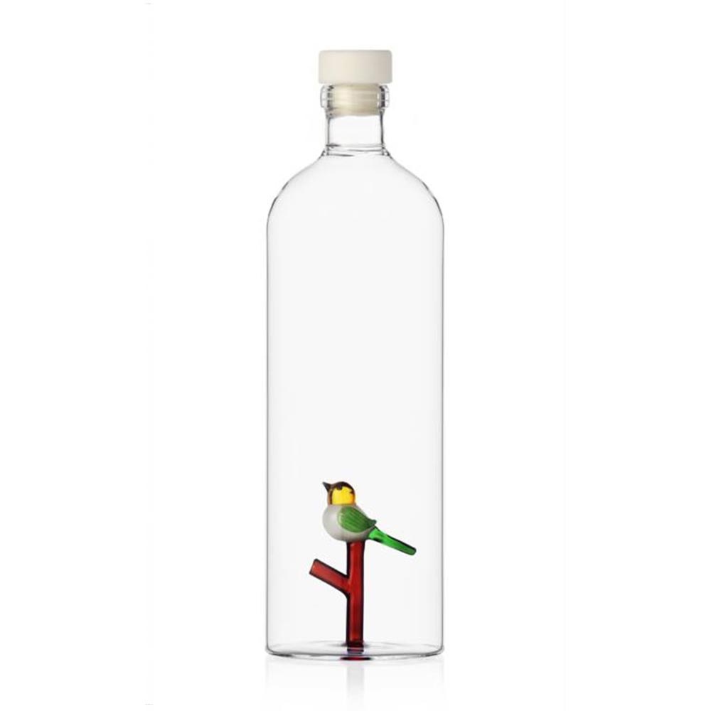 Glass Bottle Figure Animal Farm Ichendorf